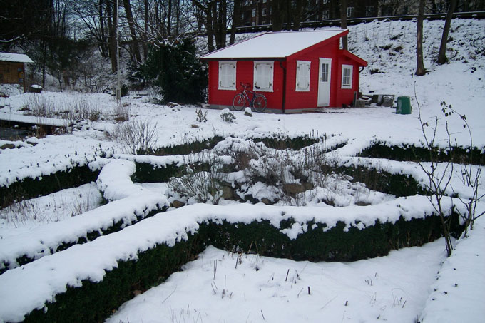 Winter im NABU-Garten - Foto: Werner Völler