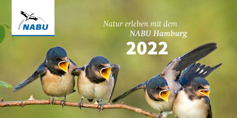 Der Veranstaltungskalender 2022 des NABU Hamburg