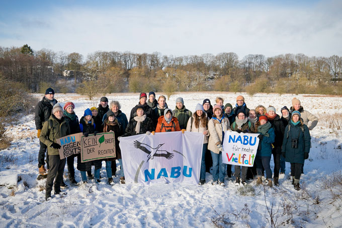 Der NABU Hamburg steht ein für Vielfalt und Demokratie - Foto: NABU/Thomas Dröse