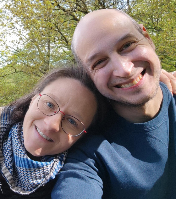 Cornelia und Hazim - Foto: NABU Bergedorf