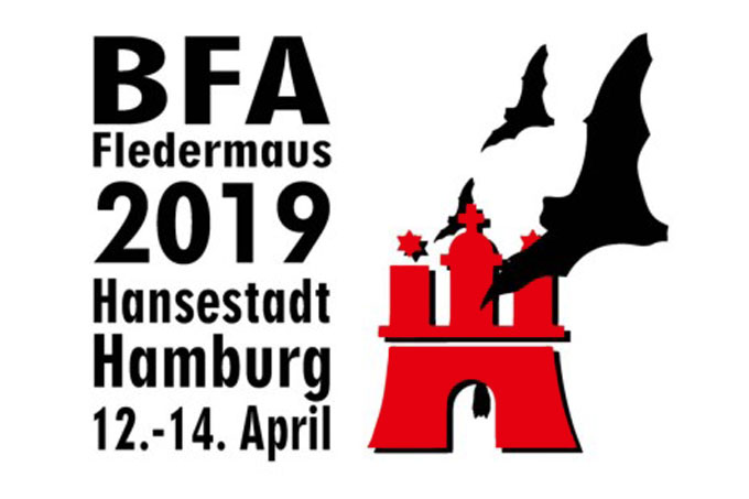 BFA Fledermaus-Tagung 2019 Logo - Bild: NABU Hamburg