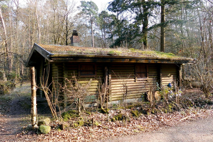 Waldhütte im Forst Harthagen - Norderstedt